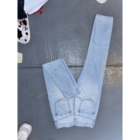 Madewell Women's Perfect Summer Jeans Light Wash Blue High Waisted Denim Size 25 - Picture 5 of 12